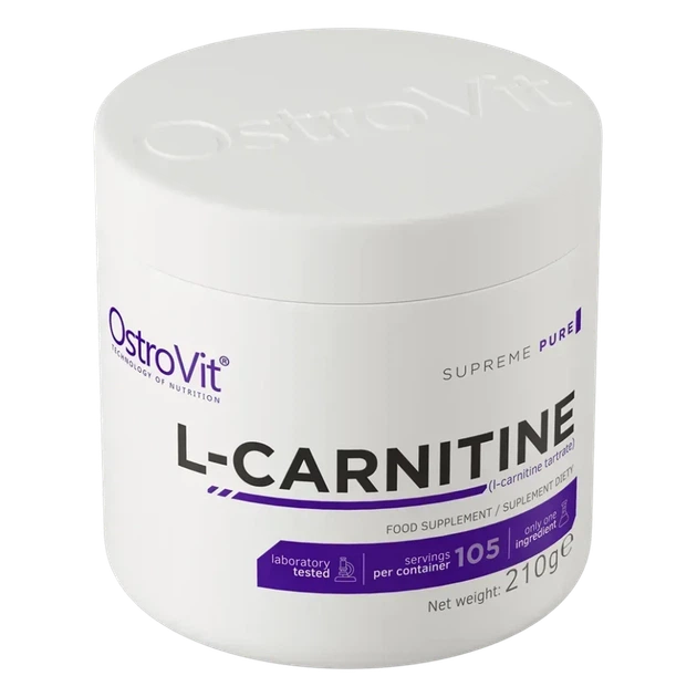 Карнітін Ostrovit L-Carnitine без смаку 210 г (OST-10529) - зображення 2