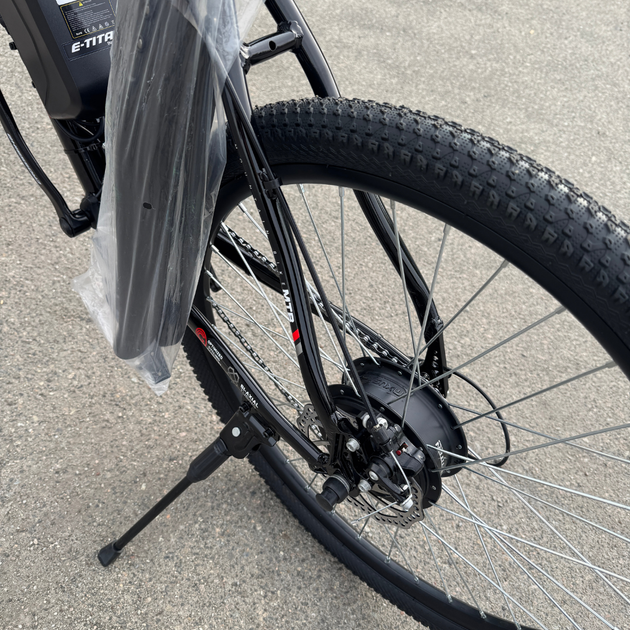 Велосипед з Е-комплектом 29/27.5" Next 2026 Рама 18/20/22" black-grey 500w 48v 15 ah/ до 55 км запас ходу+з пультом керування+PAS-асистент+круїз-контроль - зображення 6