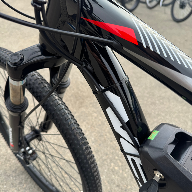 Велосипед з Е-комплектом 29/27.5" Next 2026 Рама 18/20/22" black-grey 500w 48v 15 ah/ до 55 км запас ходу+з пультом керування+PAS-асистент+круїз-контроль - зображення 8