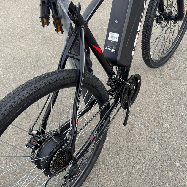 Велосипед с Е-комплектом 29/27.5" Next 2026 Рама 18/20/22" black-grey 500w 48v 13 ah/ до 45 км запас хода+с пультом управления+PAS-асистент+круиз-контроль - изображение 4