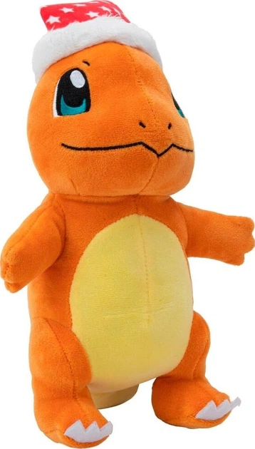 М'яка іграшка Jazwares Pokemon Christmas Charmander 20 см PKW3103 (191726481836) - Фото 3 М'яка іграшка Jazwares Pokemon Christmas Charmander 20 см PKW3103 (191726481836) - зображення 3