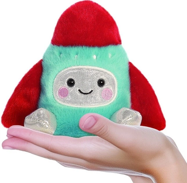 М'яка іграшка Aurora Palm Pals Ракета Blast Off 13 см 33553 (5034566337800) - зображення 4