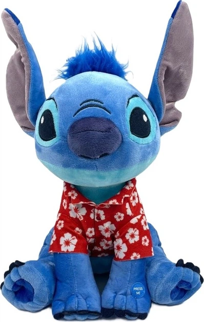 М'яка іграшка Play by Play Disney Stitch: Hawaii Stitch 30 см 143663 (8425611310829) - Фото 1 М'яка іграшка Play by Play Disney Stitch: Hawaii Stitch 30 см 143663 (8425611310829) - зображення 1