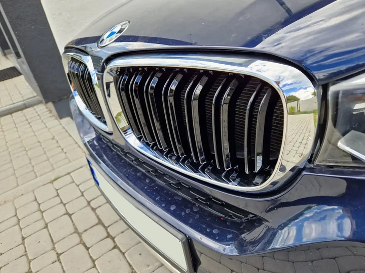 Ноздри M-Look (Черный Глянец с Хромированной Окантовкой) для BMW X5 F15 2013-2018 гг - изображение 3