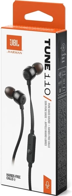 Навушники JBL Tune 110 Eco Black (JBLT110BLKE) - Фото 8 Навушники JBL Tune 110 Eco Black (JBLT110BLKE) - изображение 8