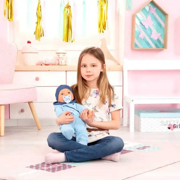 Пупс Bayer Design Hello Baby 46 см (94683AA 94683AC) - зображення 4