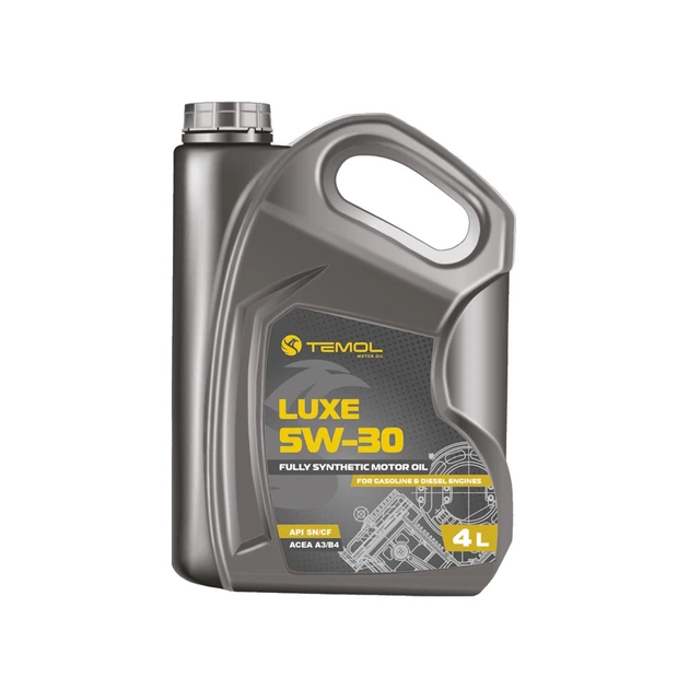 Масло Temol Luxe 5W-30 4 л - Фото 1 Масло Temol Luxe 5W-30 4 л - изображение 1