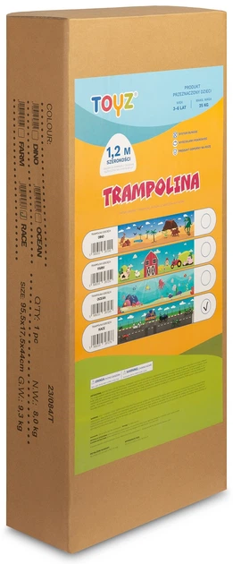 Trampolina dziecięca Toyz Race (5908310397276) - Zdjęcie 8 Trampolina dziecięca Toyz Race (5908310397276) - obraz 8