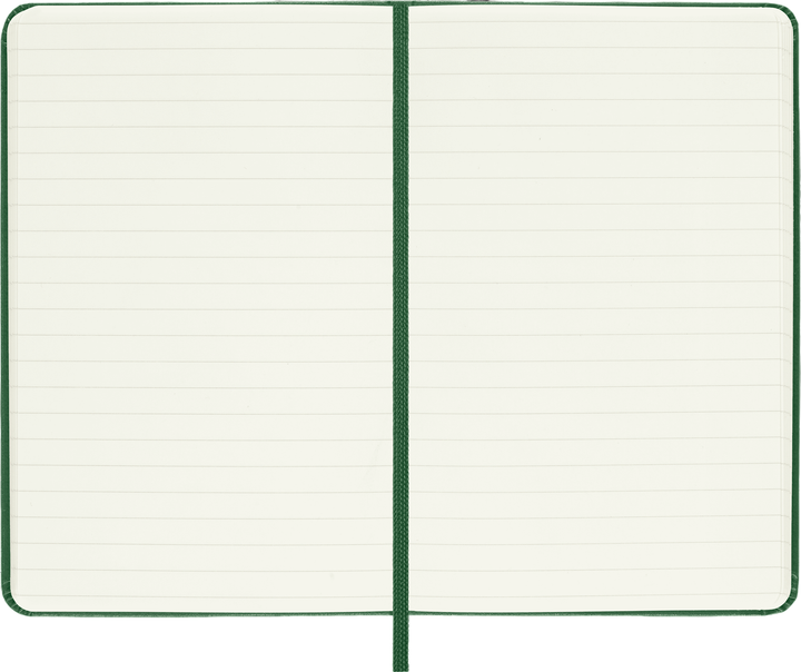 Notes Moleskine Classic Zielony w linie 9 x 14 cm 192 strony (8058647629025) - obraz 4