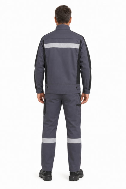 Костюм с брюками SVAN LINCOR темно-серый, размер 52-54/170-176 - изображение 4