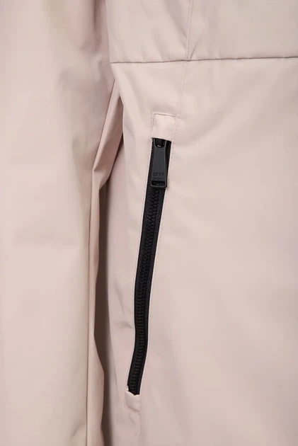 Жіноча бежева вітровка DKNY XS DP4J9488 - Фото 3 Жіноча бежева вітровка DKNY XS DP4J9488 - зображення 3