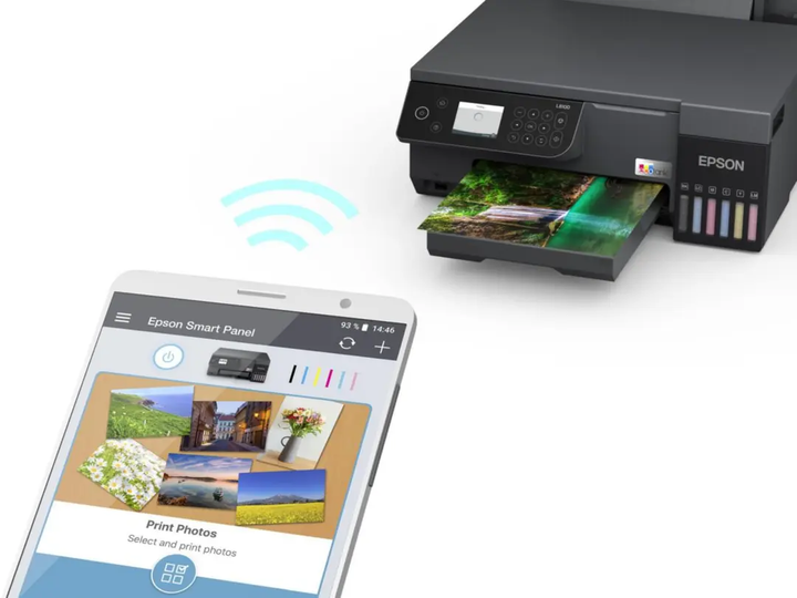 МФУ ink color A4 Epson EcoTank L8100 22_22 ppm USB Wi-Fi 6 inks - изображение 3