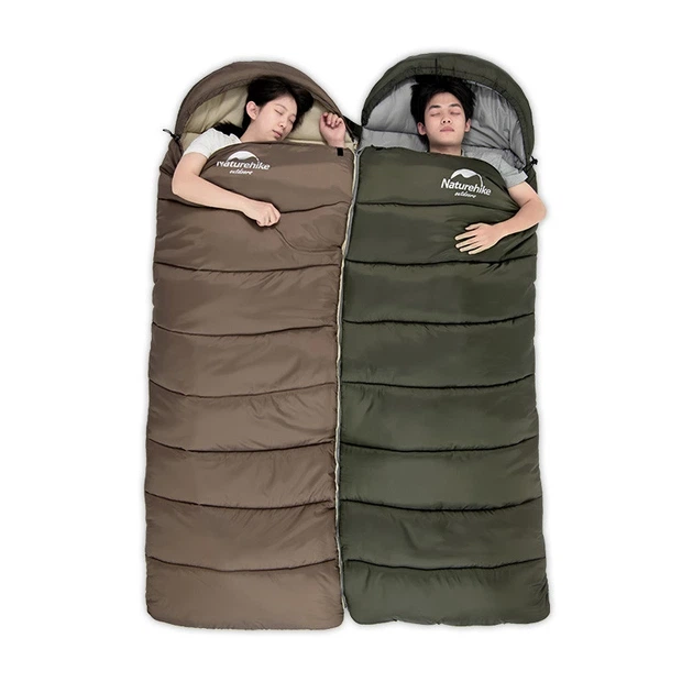 Спальник з капюшоном лівий (1°C) Naturehike U350 NH20MSD07. Зелений - Фото 4 Спальник з капюшоном лівий (1°C) Naturehike U350 NH20MSD07. Зелений - зображення 4