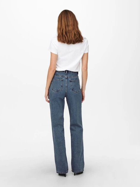 Джинси ONLCAMILLE LIFE EX HW WIDE DNM NOOS 15235595-Medium Blue Denim-Detail:NAS342 ONLY 15235595-MEDIUM BLUE DENI 31/32 - изображение 2