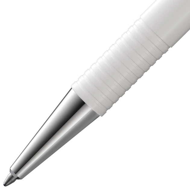 Ручка кулькова LAMY Logo M+ біла стрижень M16 синій (4014519654186) - зображення 2