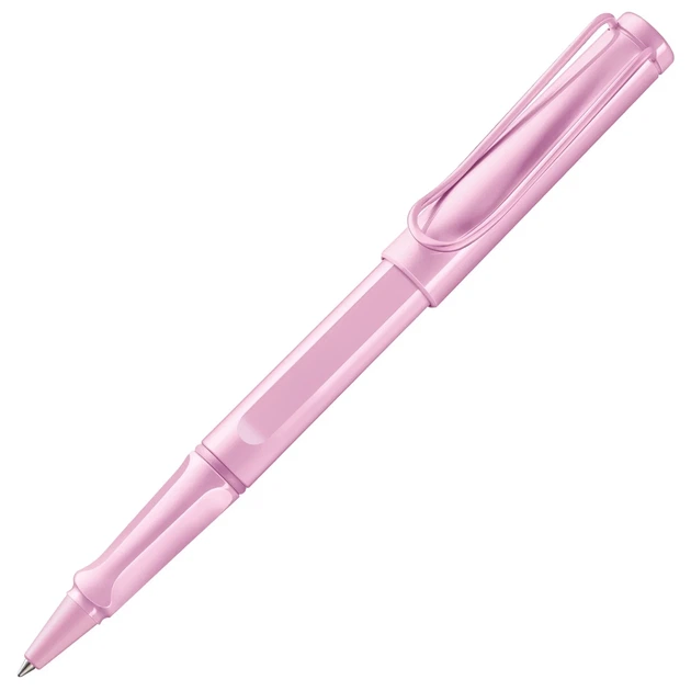 Ручка-ролер LAMY Safari світло-рожева M63 синій стрижень (4032328) - Фото 1 Ручка-ролер LAMY Safari світло-рожева M63 синій стрижень (4032328) - зображення 1