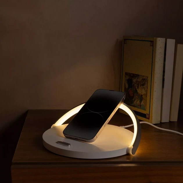 Ночник с Беспроводной Зарядкой Proove Light Bridge white (PLLB05102002) - изображение 9