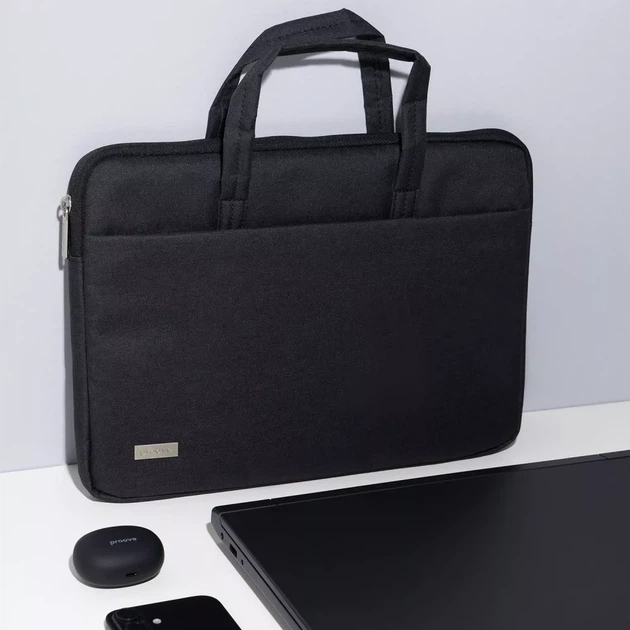 Сумка для ноутбука Proove Iris 14" black (LBIR14000001) - Фото 4 Сумка для ноутбука Proove Iris 14" black (LBIR14000001) - изображение 4