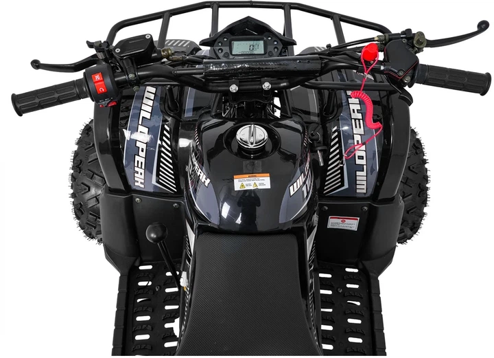 Квадроцикл Wildpeak 110CC бензиновий чорний PSP.ATV006.CZ (5903864960495) - зображення 6