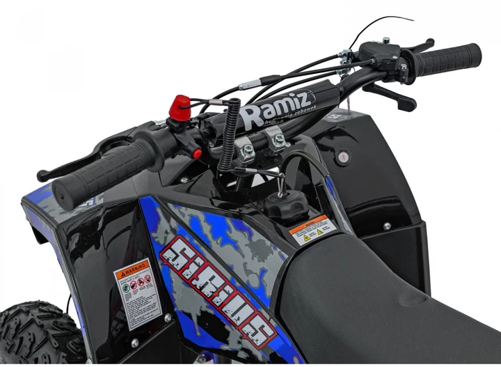 Quad 49CC Sirius spalinowy Niebieski PSP.ATV-13A.NIE (5903864983944) - Zdjęcie 4 Quad 49CC Sirius spalinowy Niebieski PSP.ATV-13A.NIE (5903864983944) - obraz 4