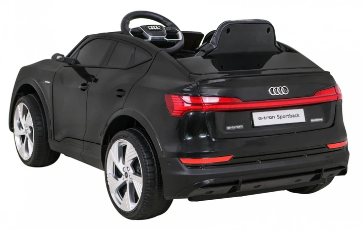 Електромобіль для дітей Audi E-Tron Sportback LED з пультом керування чорний PA.QLS-6688.CZ (5903864951288) - Фото 9 Електромобіль для дітей Audi E-Tron Sportback LED з пультом керування чорний PA.QLS-6688.CZ (5903864951288) - зображення 9