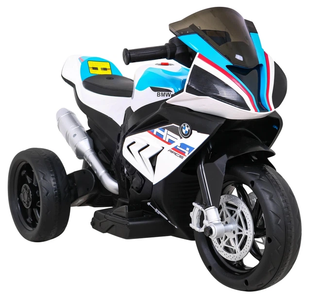 Електромотоцикл для дітей BMW HP4 білий PA.JT5008.BIA (5903864952254) - Фото 12 Електромотоцикл для дітей BMW HP4 білий PA.JT5008.BIA (5903864952254) - зображення 12