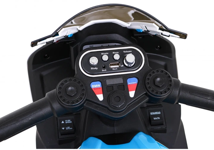 Електромотоцикл для дітей BMW HP4 синій PA.JT5008.NIE (5903864952278) - зображення 14