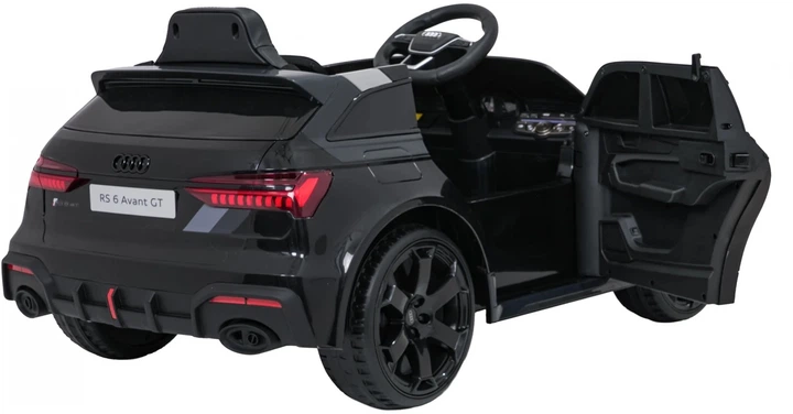 Електромобіль для дітей Audi RS6 Avant GT чорний PA.QLS-8620.CZ (5903864961300) - Фото 2 Електромобіль для дітей Audi RS6 Avant GT чорний PA.QLS-8620.CZ (5903864961300) - зображення 2