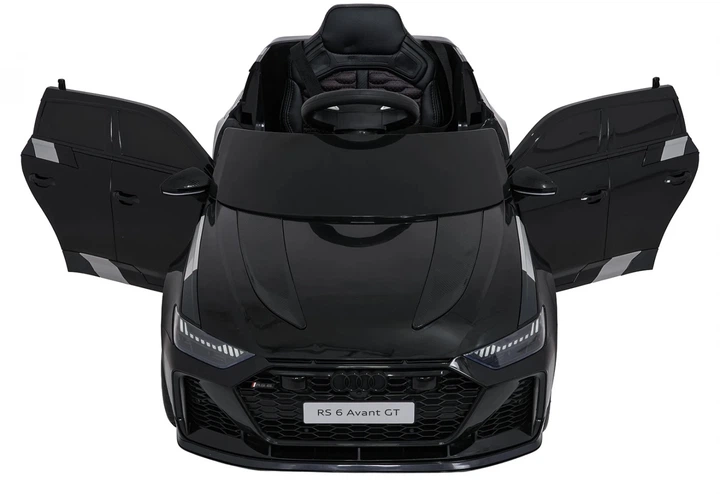 Електромобіль для дітей Audi RS6 Avant GT чорний PA.QLS-8620.CZ (5903864961300) - Фото 6 Електромобіль для дітей Audi RS6 Avant GT чорний PA.QLS-8620.CZ (5903864961300) - зображення 6
