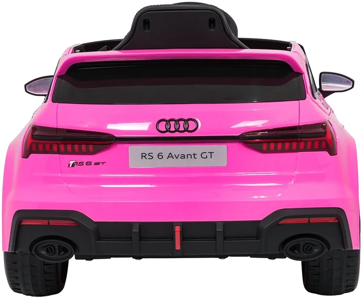 Електромобіль для дітей Audi RS6 Avant GT рожевий PA.QLS-8620.ROZ (5903864961423) - Фото 3 Електромобіль для дітей Audi RS6 Avant GT рожевий PA.QLS-8620.ROZ (5903864961423) - зображення 3