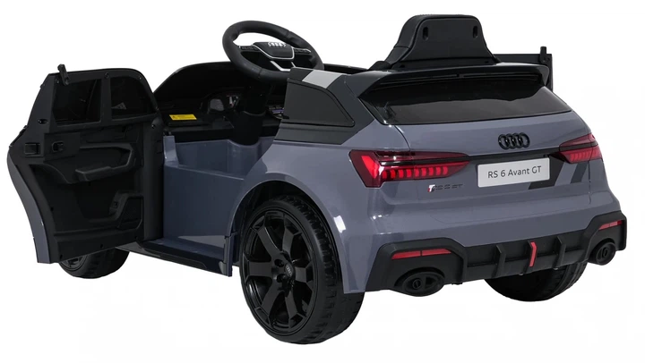 Samochód elektryczny dla dzieci Audi RS6 Avant GT Szary PA.QLS-8620.SZA (5903864961416) - Zdjęcie 2 Samochód elektryczny dla dzieci Audi RS6 Avant GT Szary PA.QLS-8620.SZA (5903864961416) - obraz 2