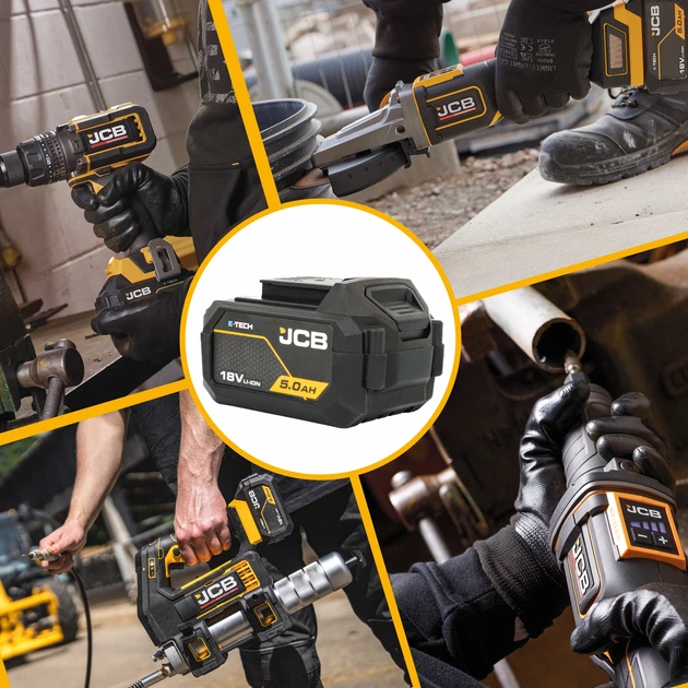 Акумулятор JCB 18 В Li-Ion 5,0 А·год JCB-18LI-5 - изображение 10