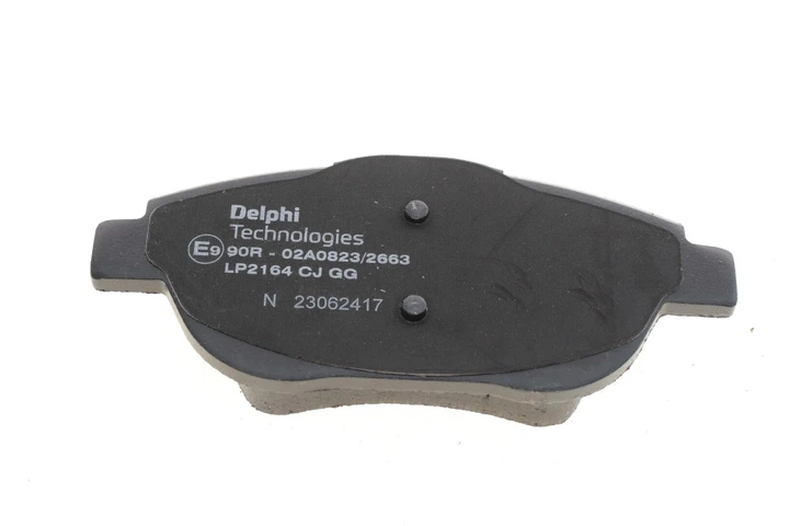 Колодки гальмові Delphi LP2164 Citroen C3, DS3, C4; Peugeot 2008; Opel Crossland X 1607083180, 16O7O8318O, 425431 - зображення 2