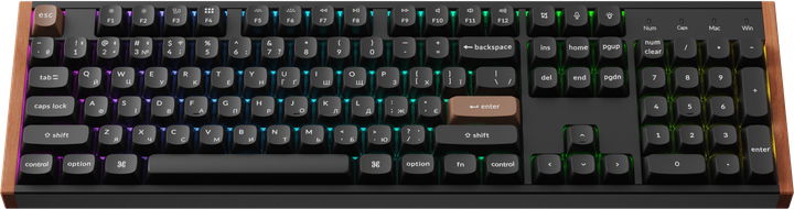 Клавиатура беспроводная Keychron K10 HE Magnetic Switch Black RGB (K10H-F1-UA) - изображение 2