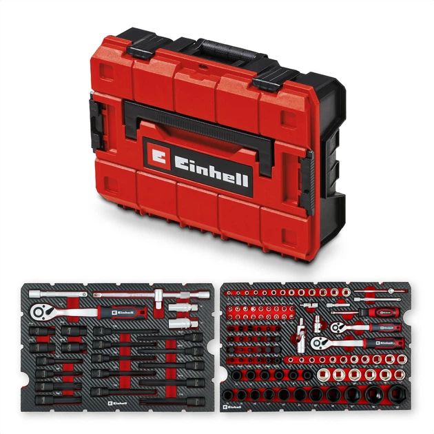 Набір інструментів Einhell 49370515 для ремонту та обслуговування двигунів 121 елемент (4009313705158) - зображення 2