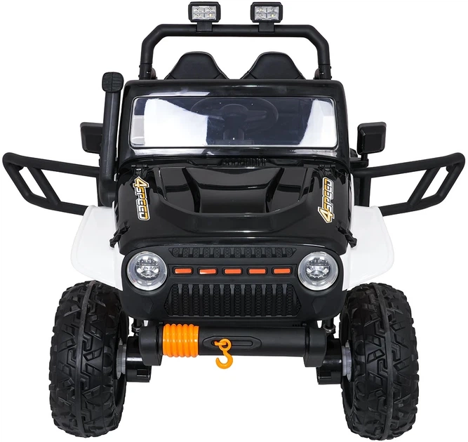 Електромобіль для дітей Jeep Monster білий PA.XB-1118.BIA (5903864948608) - зображення 3