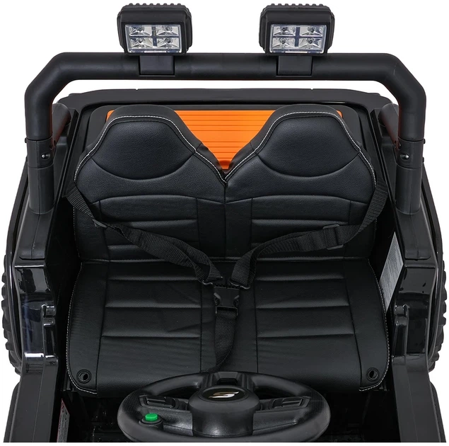 Електромобіль для дітей Jeep Monster чорний PA.XB-1118.CZ (5903864959987) - зображення 3