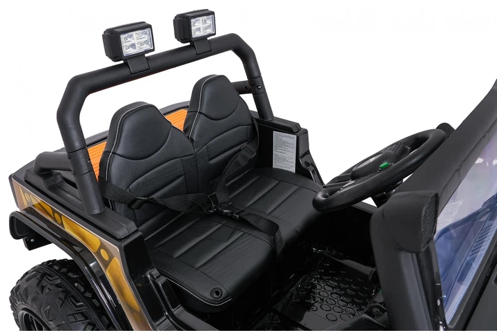 Електромобіль для дітей Jeep Monster чорний PA.XB-1118.CZ (5903864959987) - зображення 4