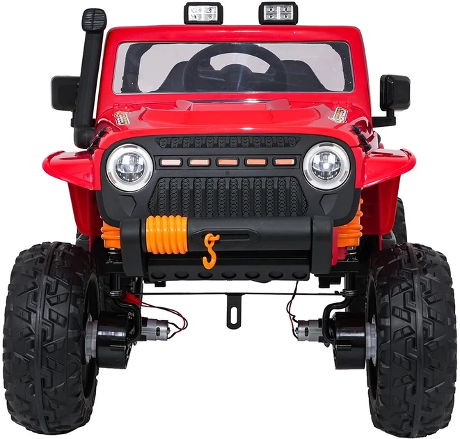 Електромобіль для дітей Jeep Monster червоний PA.XB-1118.CR (5903864969900) - зображення 9