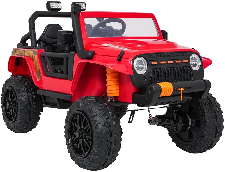 Електромобіль для дітей Jeep Monster червоний PA.XB-1118.CR (5903864969900) - зображення 14