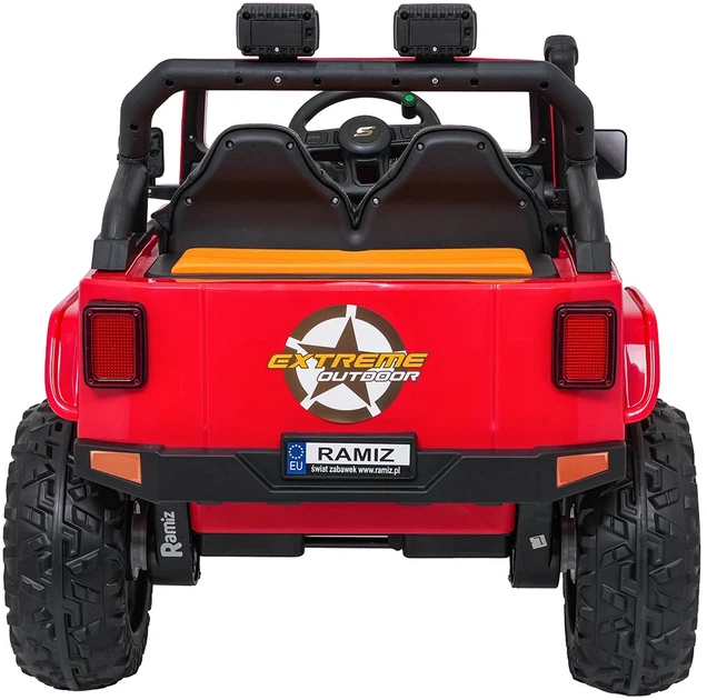Електромобіль для дітей Jeep Monster червоний PA.XB-1118.CR (5903864969900) - зображення 18