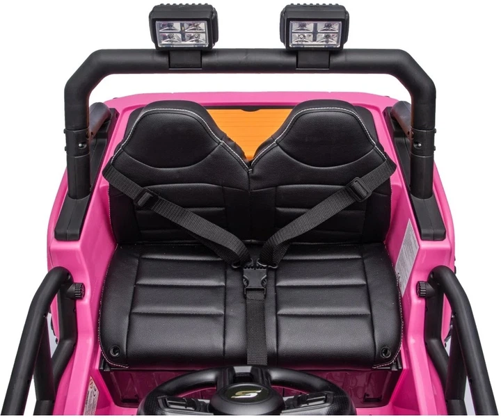 Електромобіль для дітей Jeep Monster рожевий PA.XB-1118.ROZ (5903864959970) - зображення 8