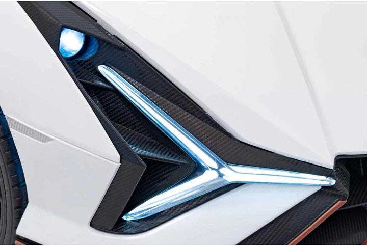 Електромобіль для дітей Lamborghini Sian білий PA.QLS-6988.BIA (5903864943054) - зображення 11
