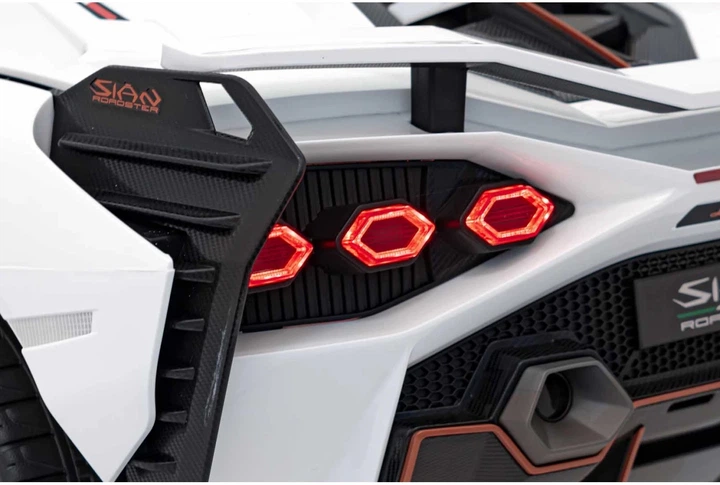Електромобіль для дітей Lamborghini Sian білий PA.QLS-6988.BIA (5903864943054) - зображення 13