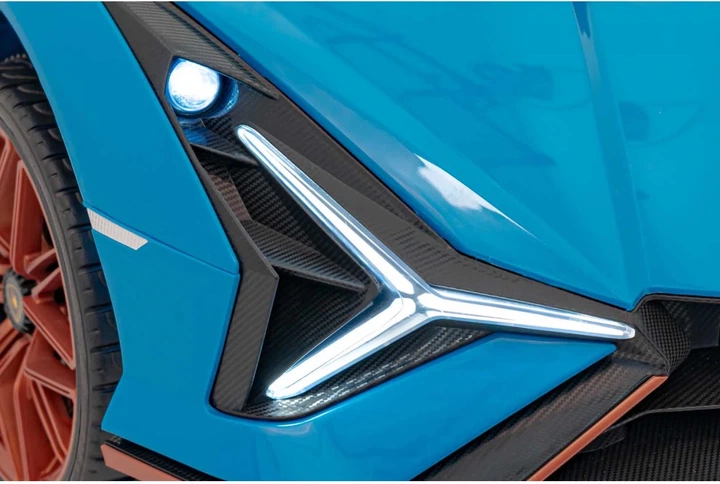 Електромобіль для дітей Lamborghini Sian синій PA.QLS-6988.NIE (5903864943078) - зображення 10