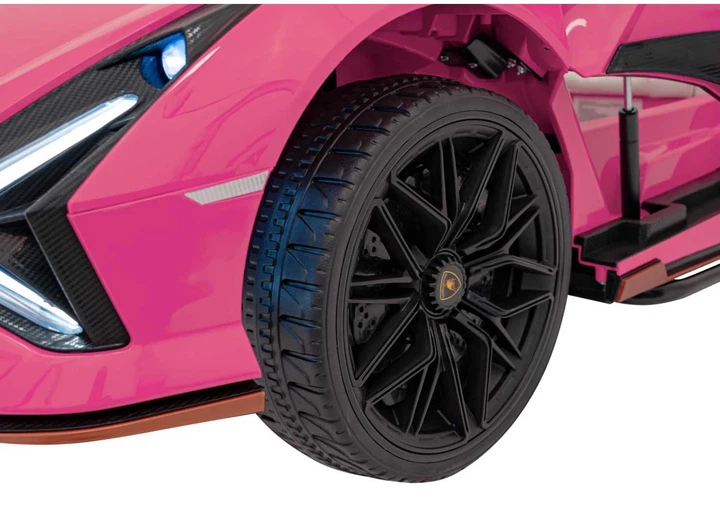 Електромобіль для дітей Lamborghini Sian рожевий PA.QLS-6988.ROZ (5903864943061) - зображення 8