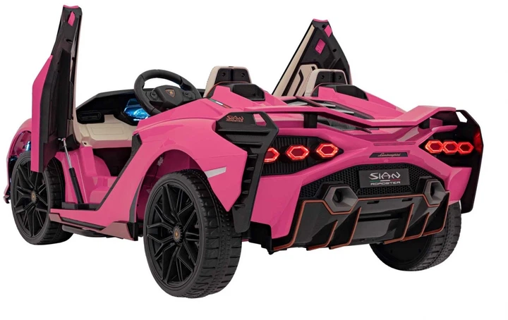 Електромобіль для дітей Lamborghini Sian рожевий PA.QLS-6988.ROZ (5903864943061) - зображення 15