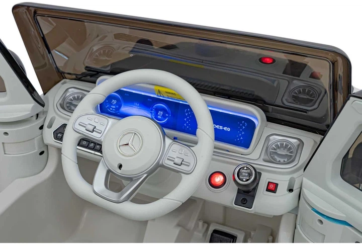 Електромобіль для дітей Mercedes Benz EQG білий PA.JJ2088.BIA (5903864942491) - зображення 20