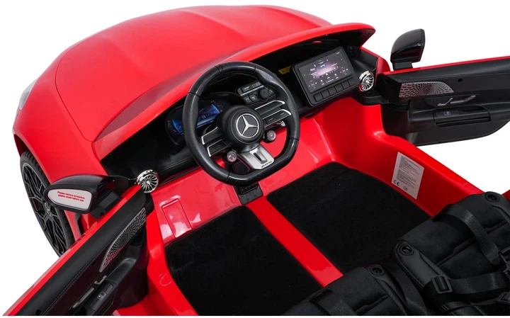 Електромобіль для дітей Mercedes Benz GT63 AMG червоний PA.DK-GT63.CR (5903864960945) - зображення 9