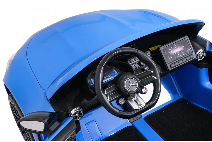 Електромобіль для дітей Mercedes Benz GT63 AMG синій PA.DK-GT63.NIE (5903864960969) - зображення 7